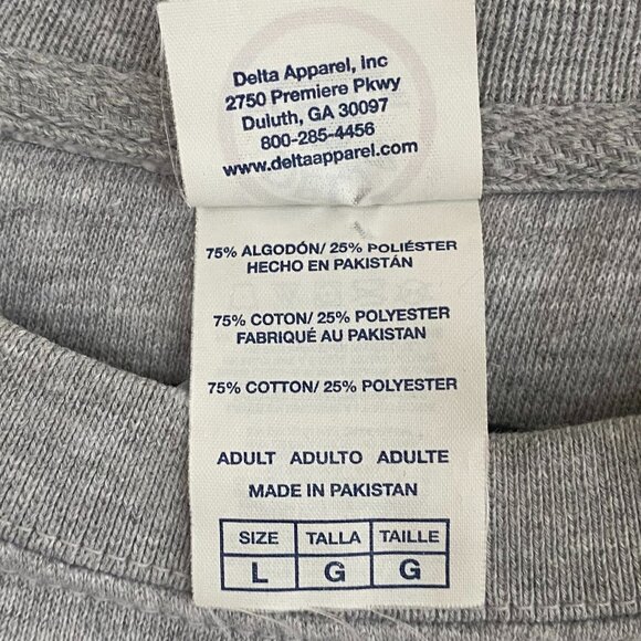 The Office Schrute Farms Crew Neck Sweatshirt Grey Size L - Picture 6 of 6